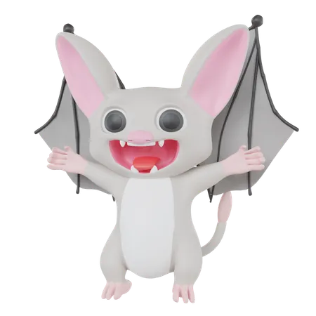 Vampire Bat  3D Icon