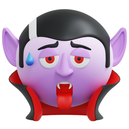 Vampire fatigué  3D Icon