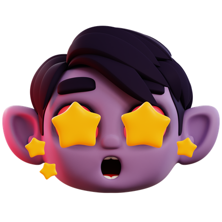 Vampire Star  3D Icon