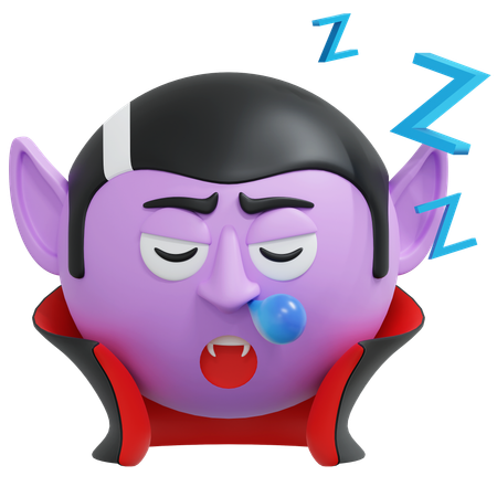 Vampiro dormindo  3D Icon