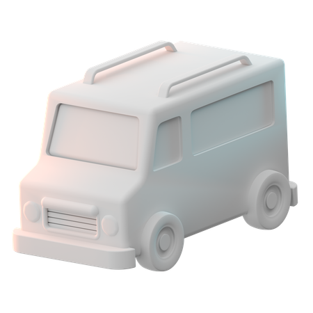 Van  3D Icon
