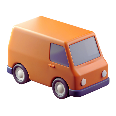 Van  3D Icon
