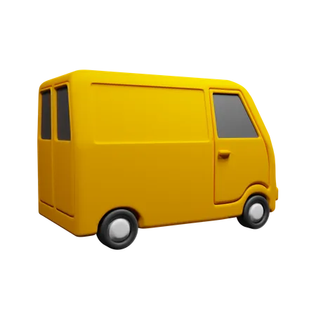 Van  3D Icon