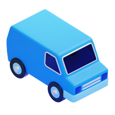 Van  3D Icon