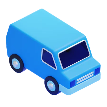 Van  3D Icon