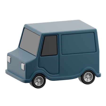 Van  3D Icon