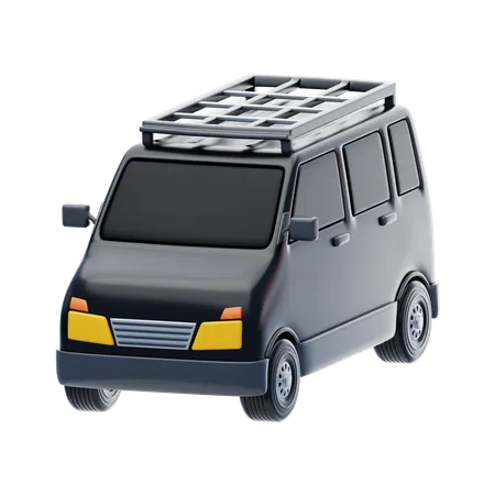 Van  3D Icon