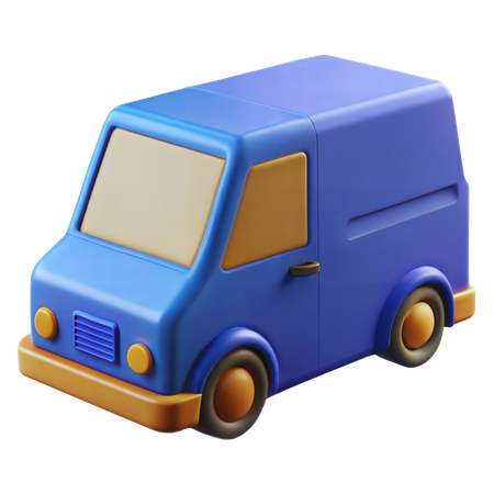 Van  3D Icon