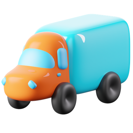 Van  3D Icon