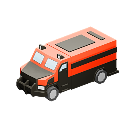 Van  3D Icon