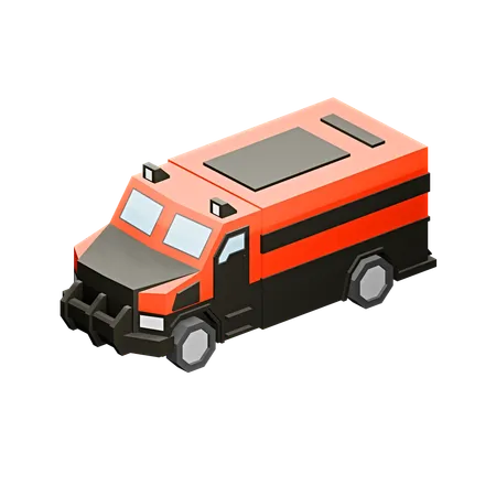 Van  3D Icon