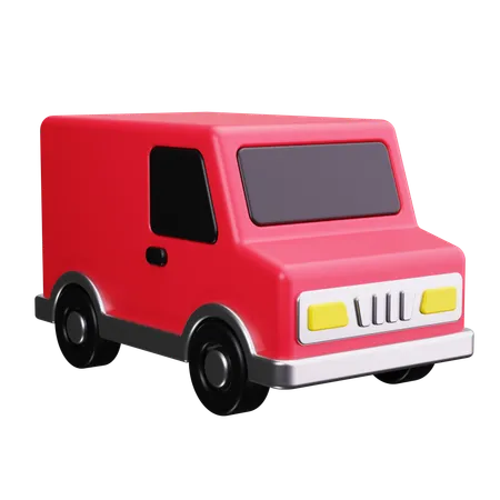 Van  3D Icon