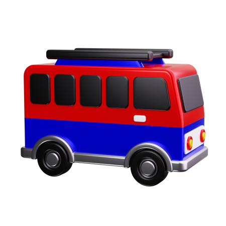 Van  3D Icon