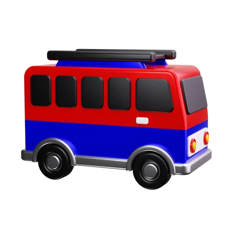 Van  3D Icon