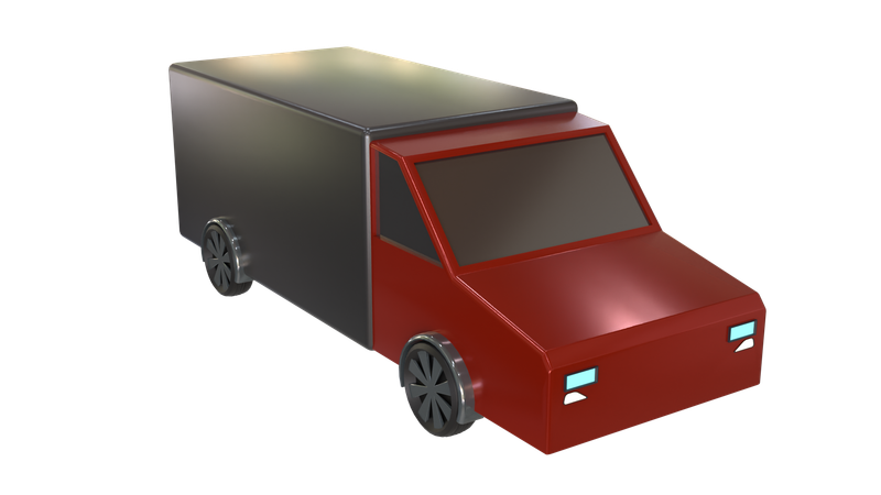 Van  3D Icon