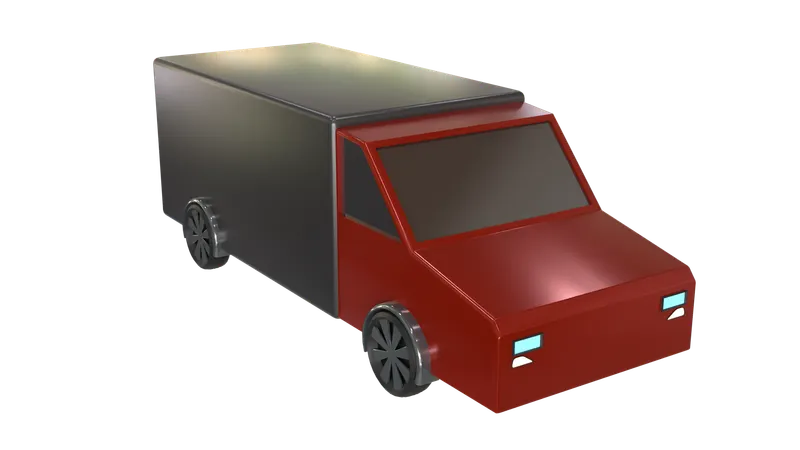 Van  3D Icon