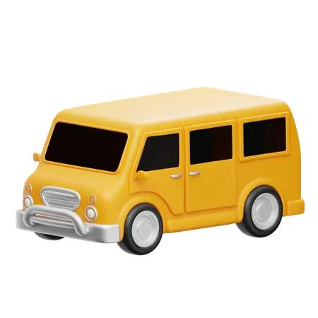 Van  3D Icon