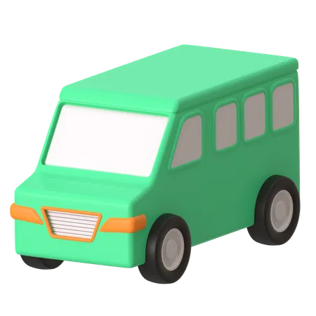 Van  3D Icon