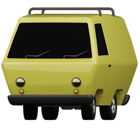 Van  3D Icon