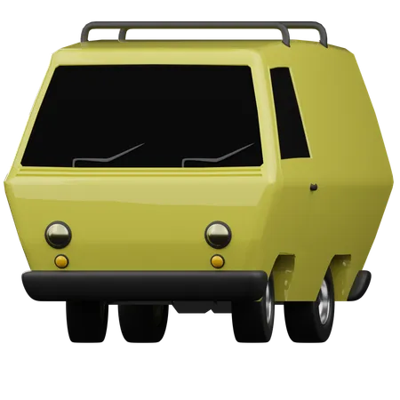 Van  3D Icon