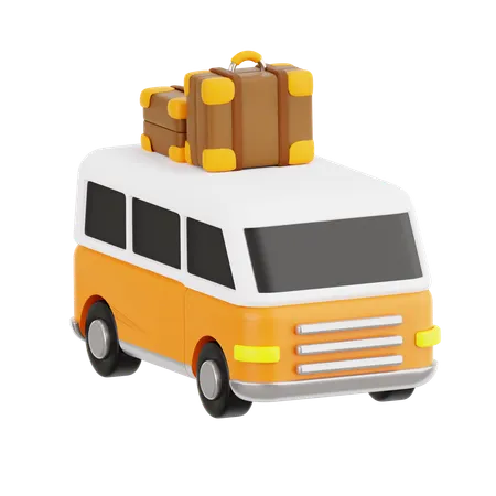 Van  3D Icon
