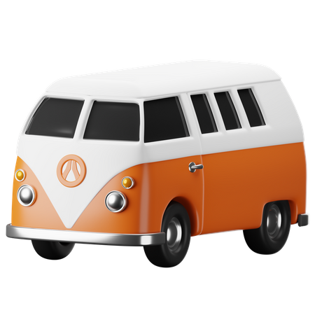 Van  3D Illustration