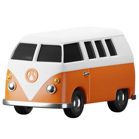 Van  3D Illustration