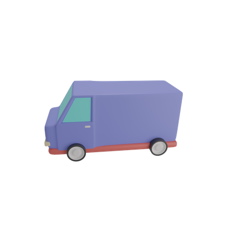 Van  3D Illustration