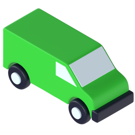 Van  3D Illustration