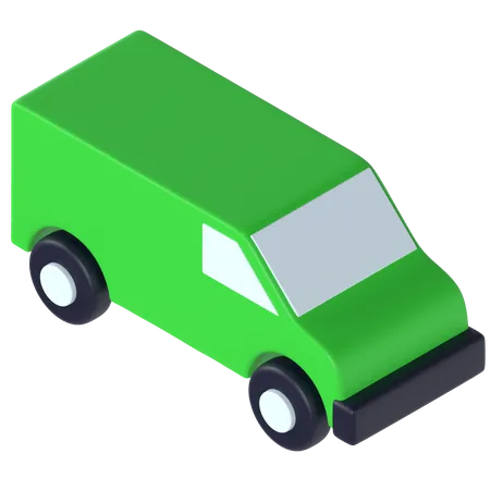 Van  3D Illustration