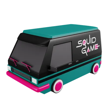 Van Car  3D Icon