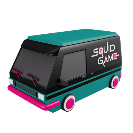 Van Car  3D Icon