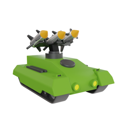 Van militar  3D Icon