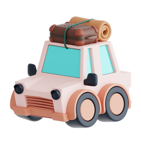 Van Travel  3D Icon