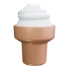 Vanilla Ice Cream Cone