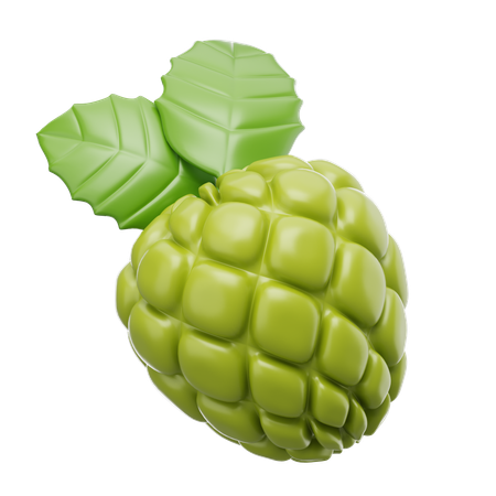 Zimtapfel  3D Icon