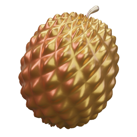 Vanillepudding-Apfel  3D Icon