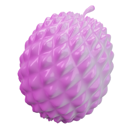 Vanillepudding-Apfel  3D Icon