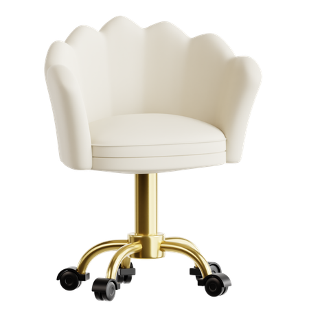 Vanity chair  3D Icon