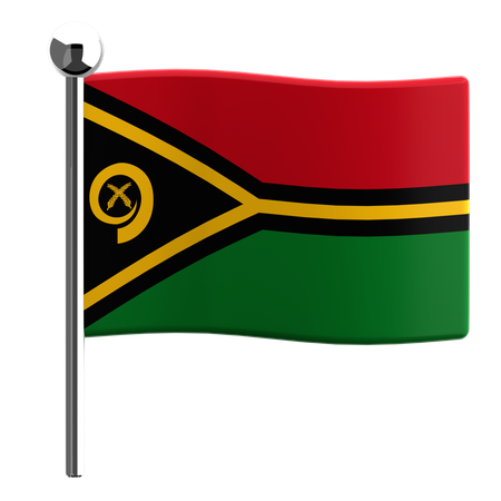 Vanuatu  3D Icon