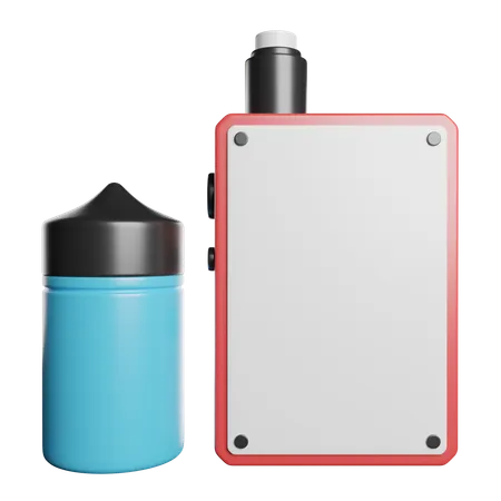 Vapoter  3D Icon