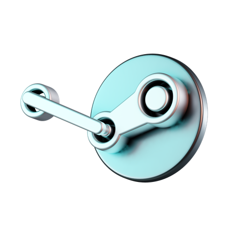 Vapeur  3D Icon