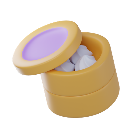 Buque de vapor  3D Icon