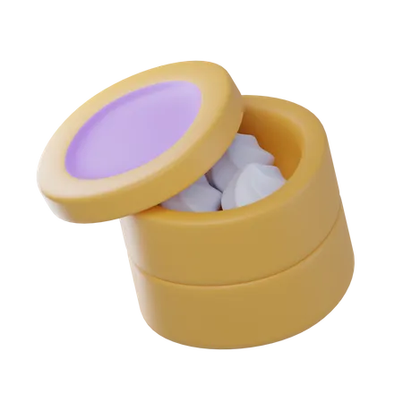 Buque de vapor  3D Icon