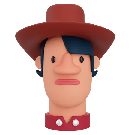 Vaquero  3D Icon