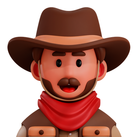 Vaquero  3D Icon