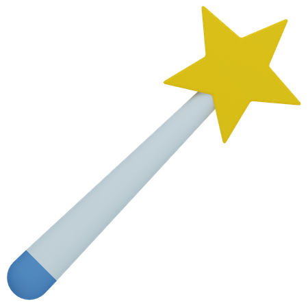 Varinha mágica  3D Icon