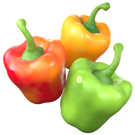 Various Paprika  3D Icon