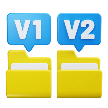 Various Version  3D Icon