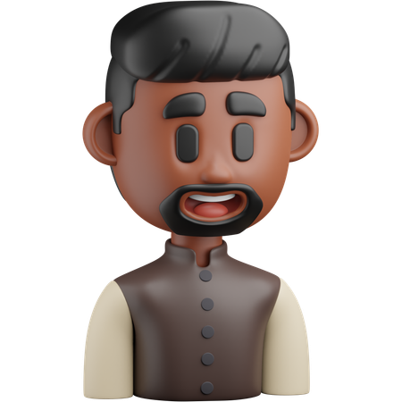 Varonil  3D Icon